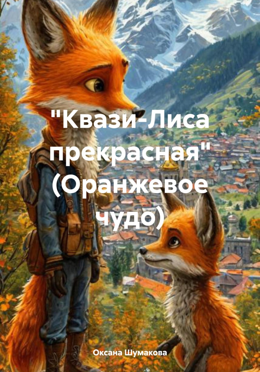 Обложка книги ««Квази-Лиса прекрасная» (Оранжевое чудо)»