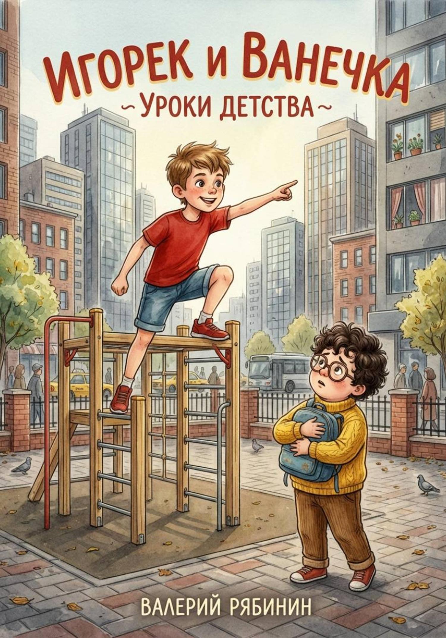 Обложка книги «Игорек и Ванечка. Уроки детства»