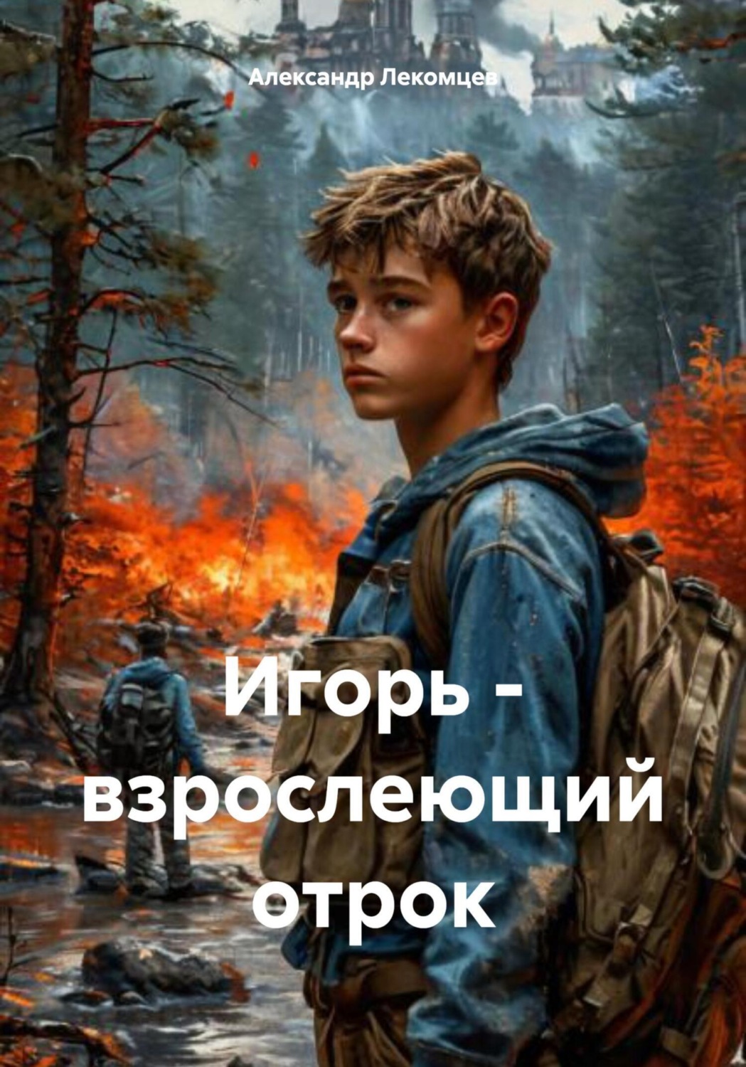 Обложка книги «Игорь – взрослеющий отрок»