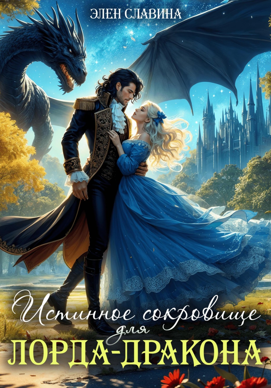 Обложка книги «Истинное сокровище для лорда-дракона»