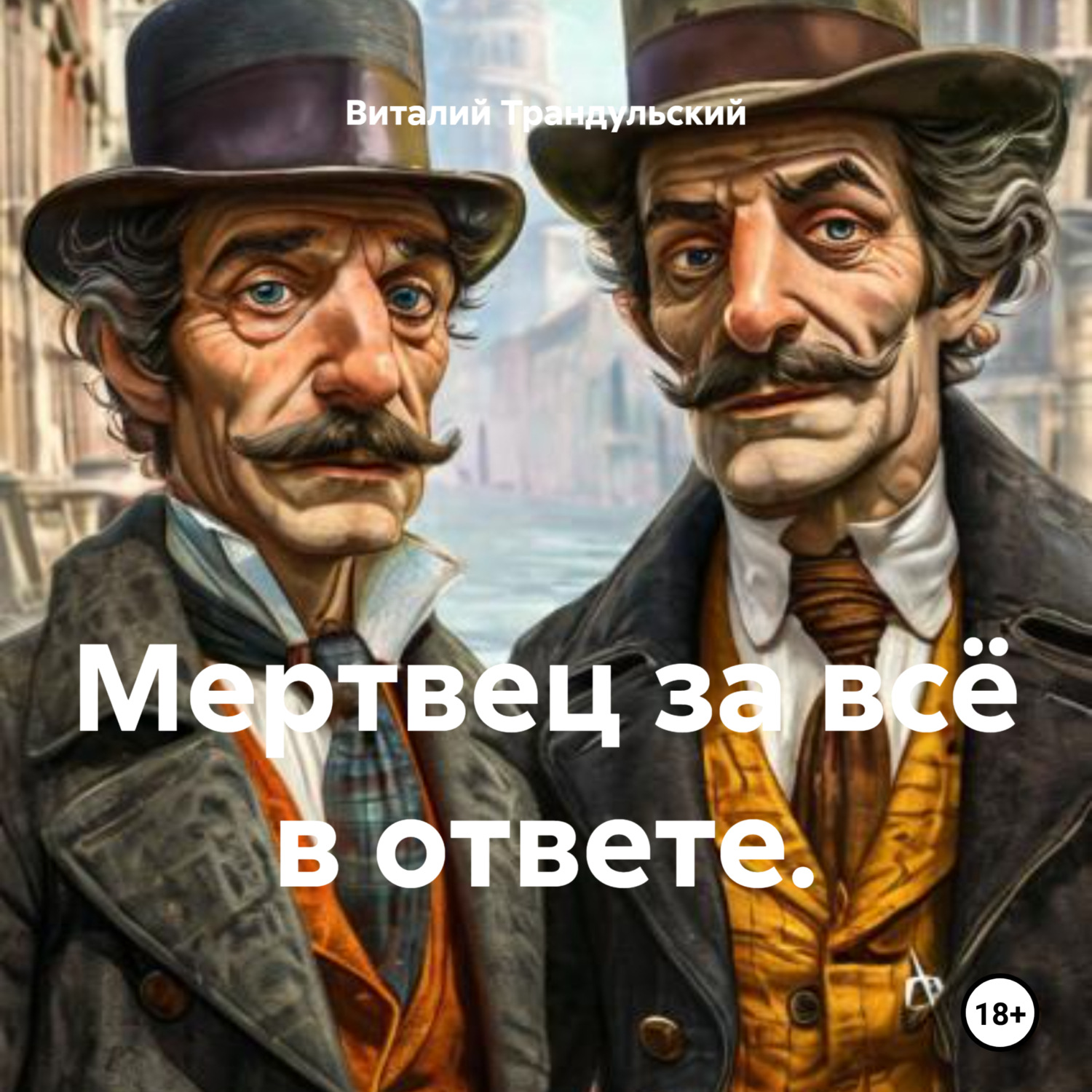 Обложка книги «Мертвец за всё в ответе.»