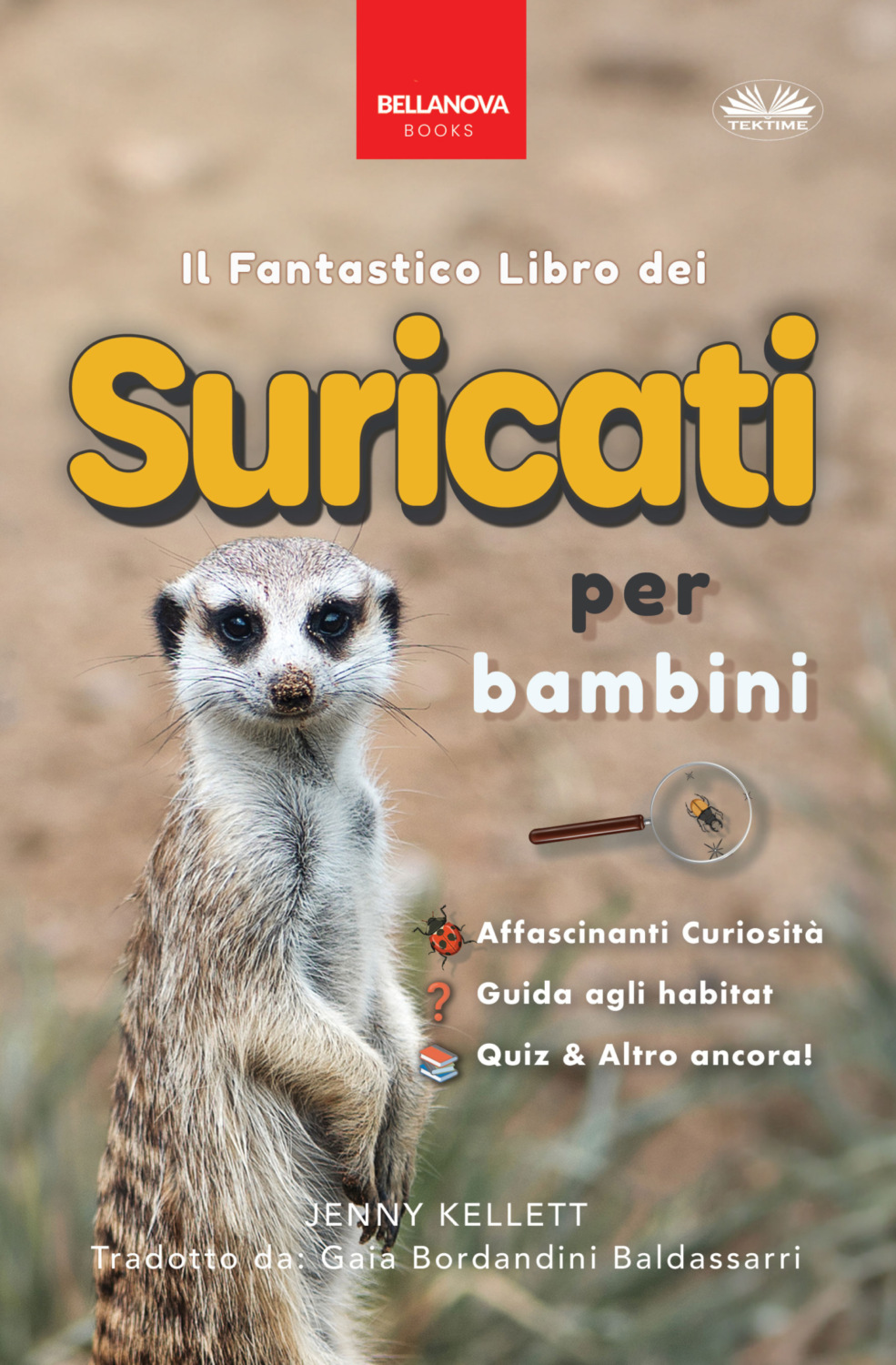 Обложка книги «Il Fantastico Libro Dei Suricati Per Bambini»
