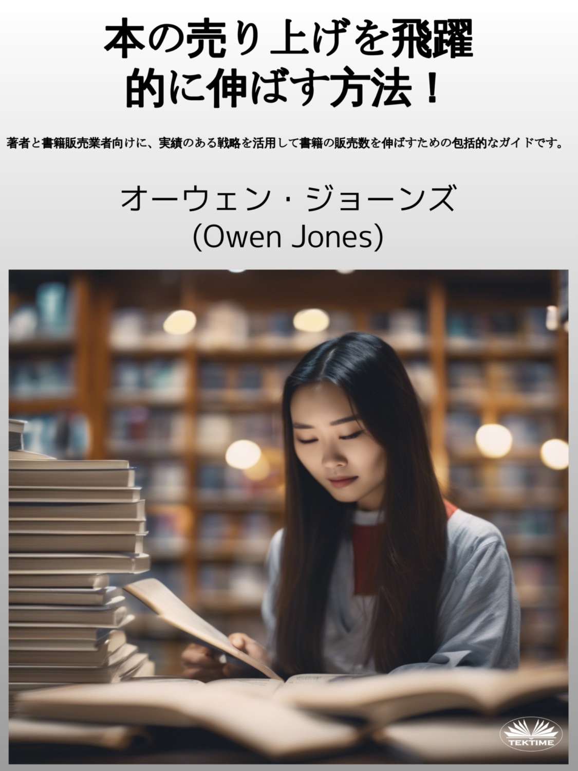 Обложка книги «本の売り上げを飛躍的に伸ばす方法！»