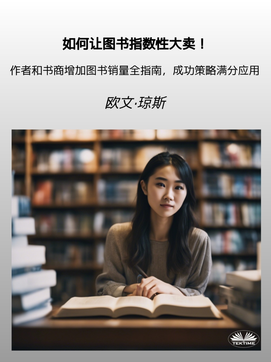 Обложка книги «如何让图书指数性大卖！»
