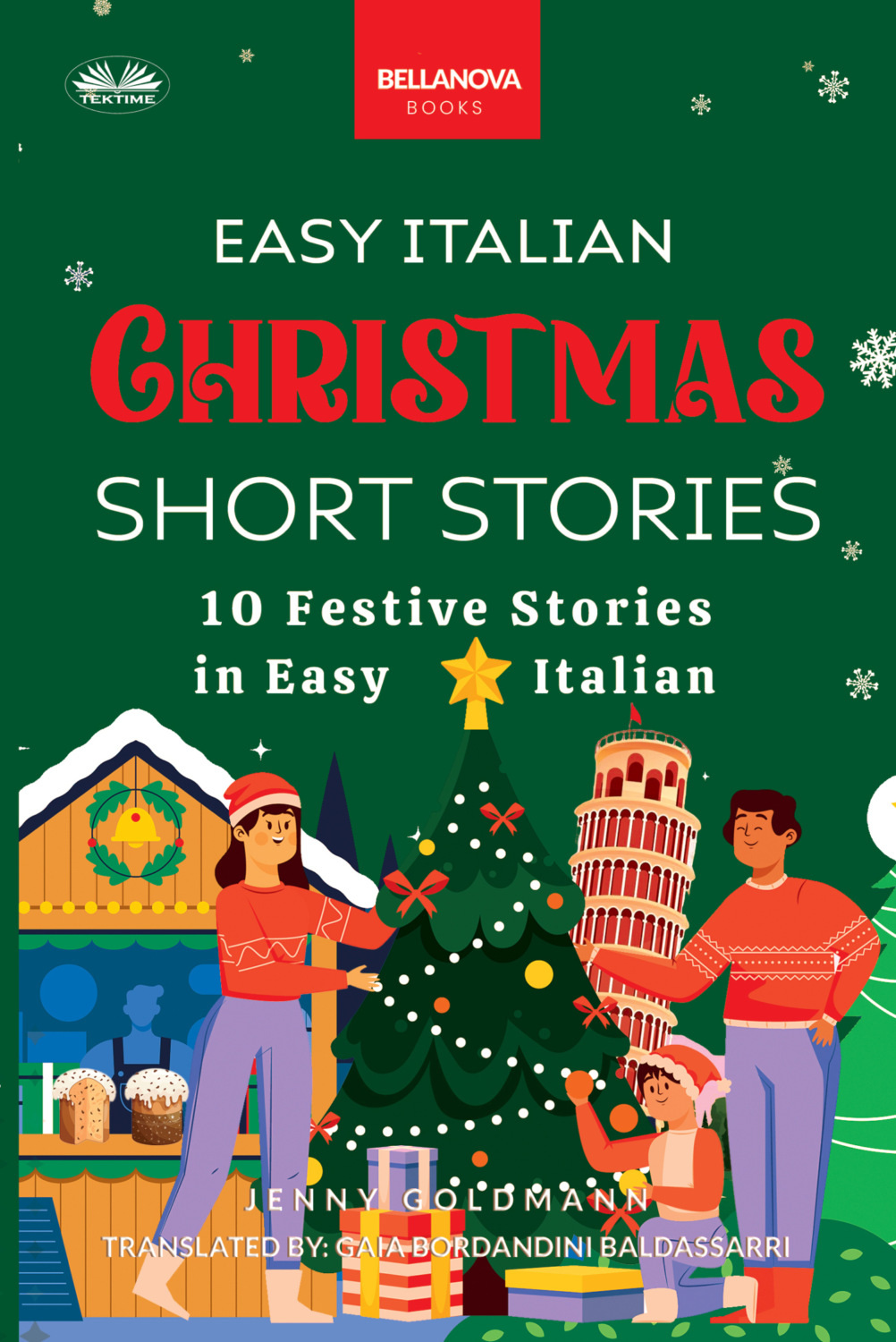 Обложка книги «Easy Italian Christmas Short Stories»