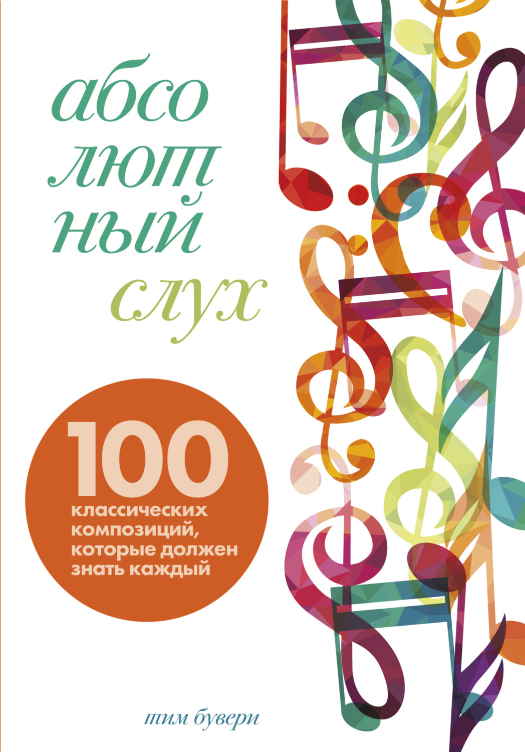 Обложка книги «Абсолютный слух. 100 классических композиций, которые должен знать каждый»