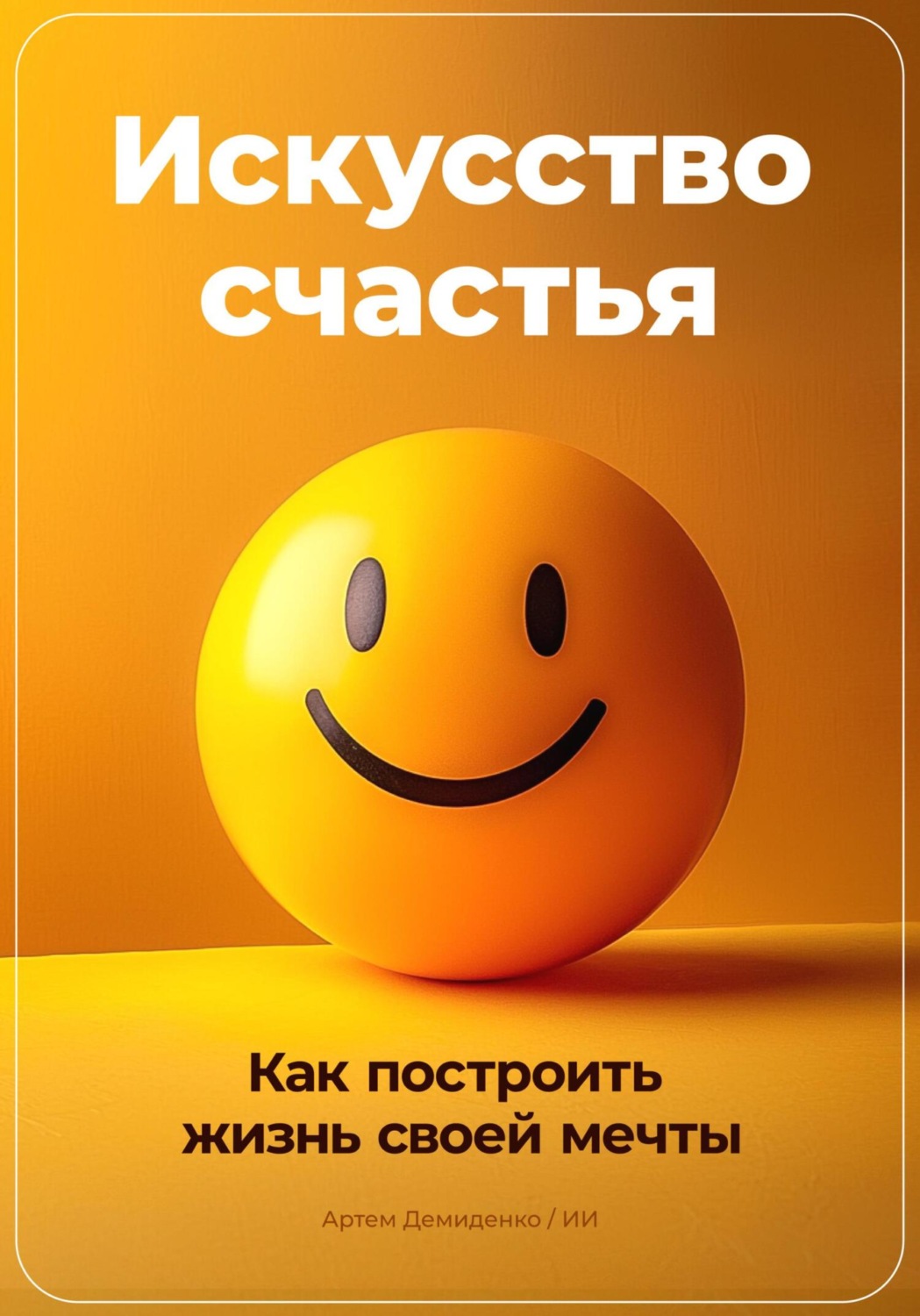 Обложка книги «Искусство счастья: Как построить жизнь своей мечты»