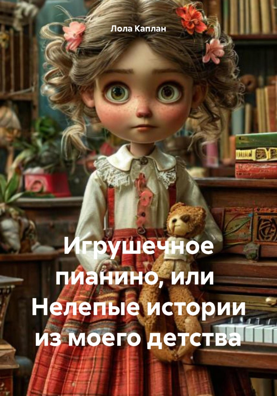 Обложка книги «Игрушечное пианино, или Нелепые истории из моего детства»