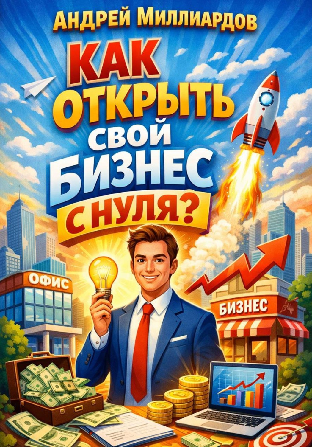 Обложка книги «Как открыть свой бизнес с нуля?»