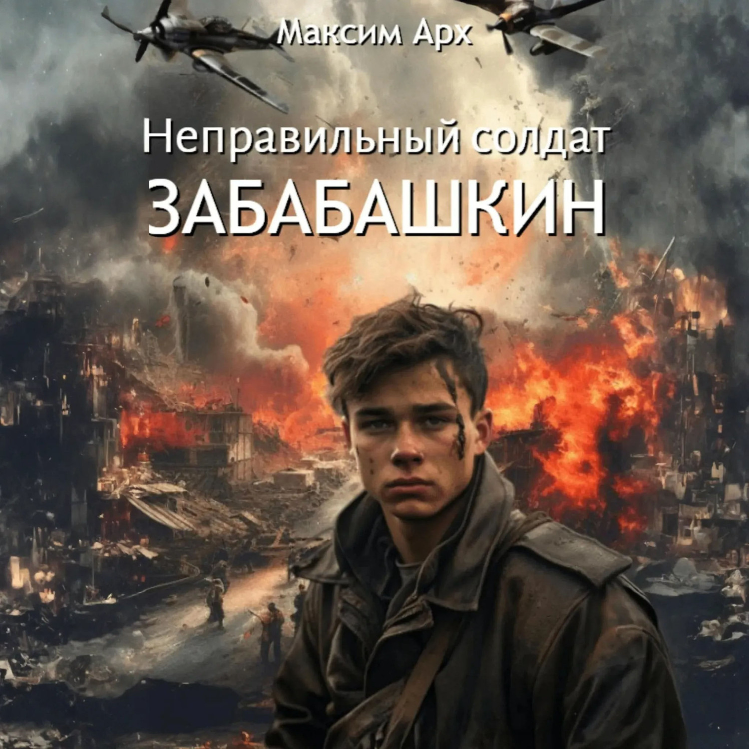 Обложка книги «Неправильный солдат Забабашкин»