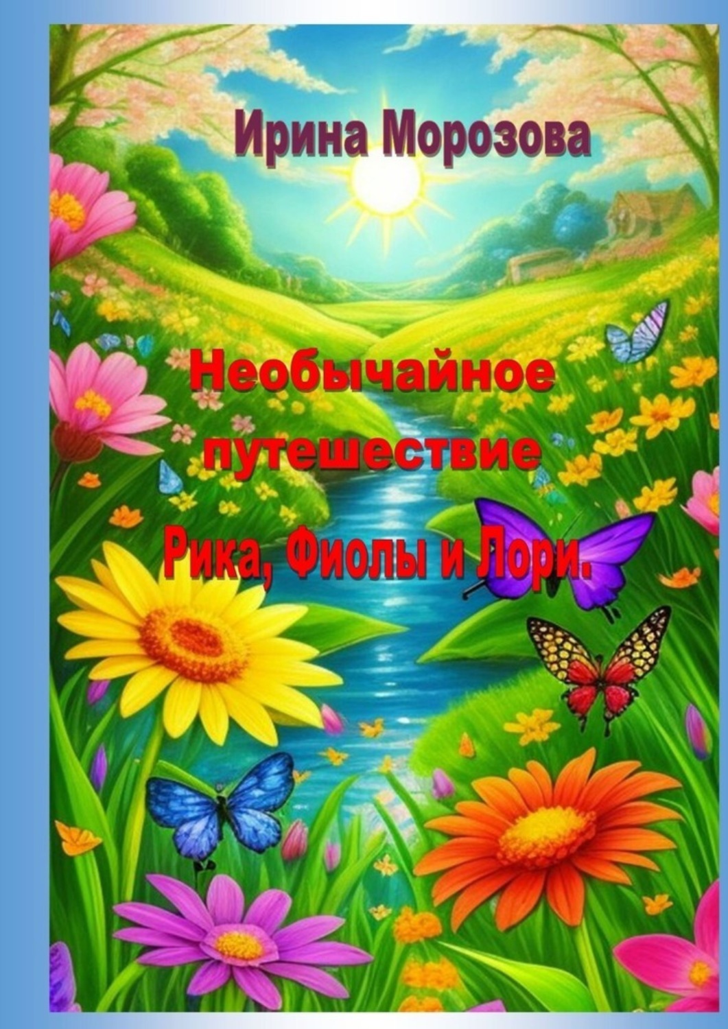 Обложка книги «Необычайные путешествие Рика, Фиолы и Лори»