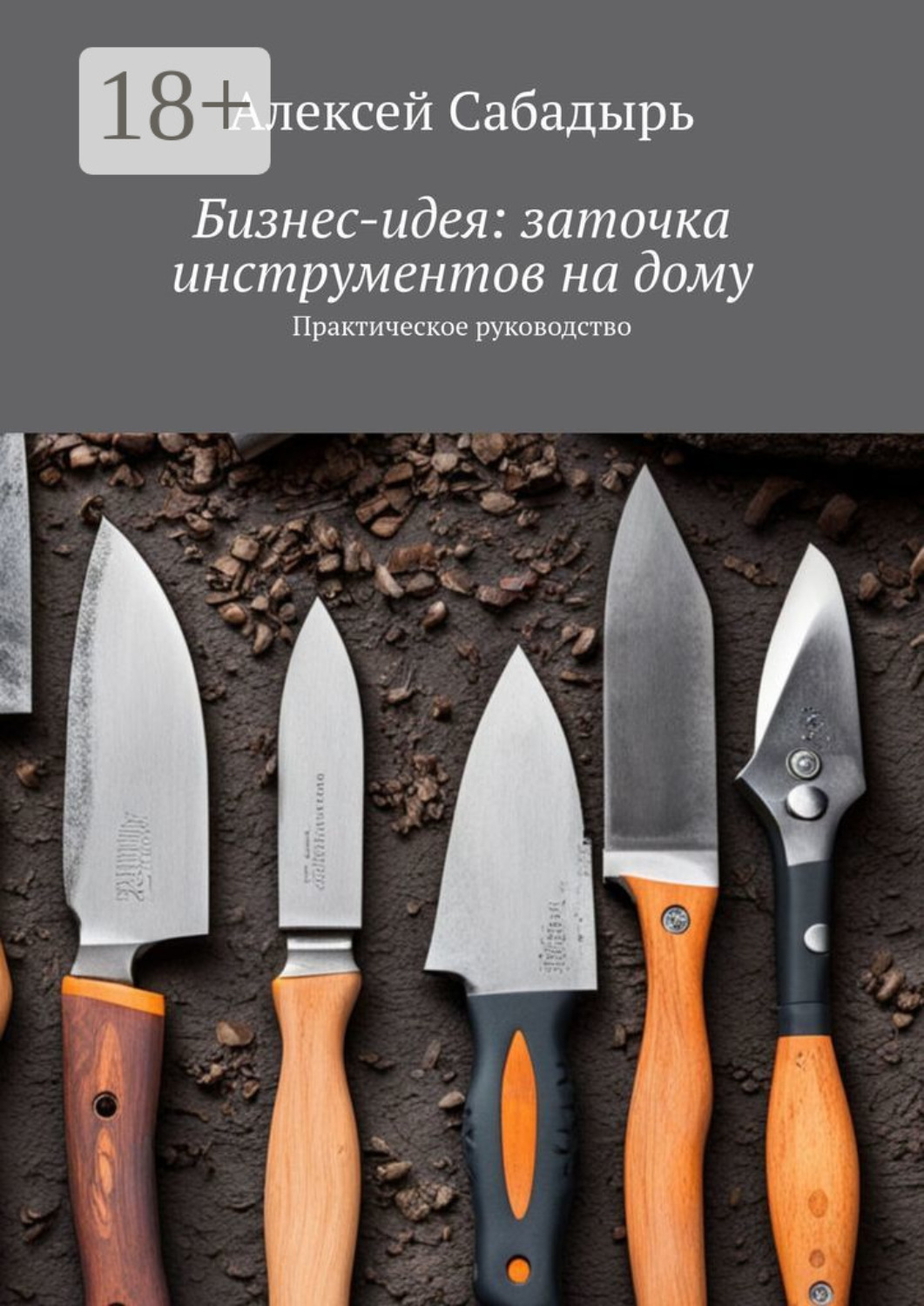 Обложка книги «Бизнес-идея: заточка инструментов на дому. Практическое руководство»