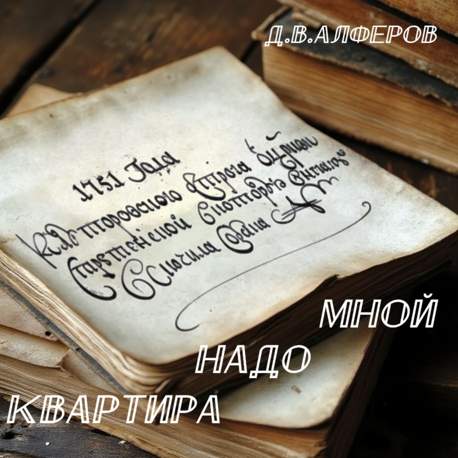 Обложка книги «Квартира надо мной»