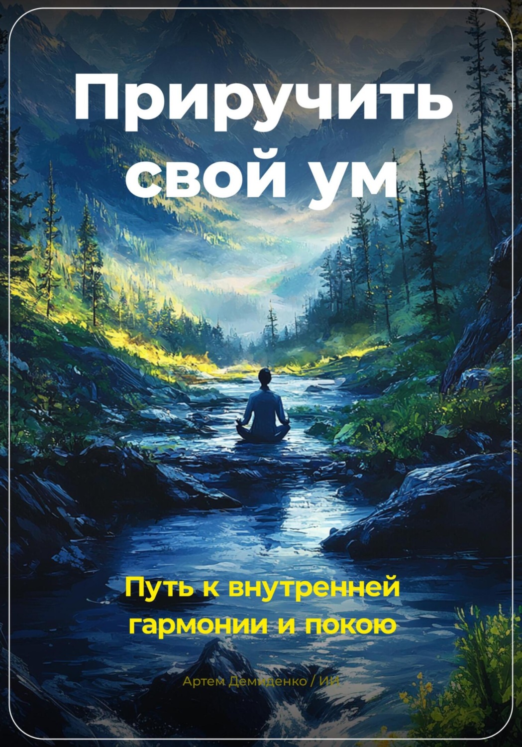 Обложка книги «Приручить свой ум: Путь к внутренней гармонии и покою»