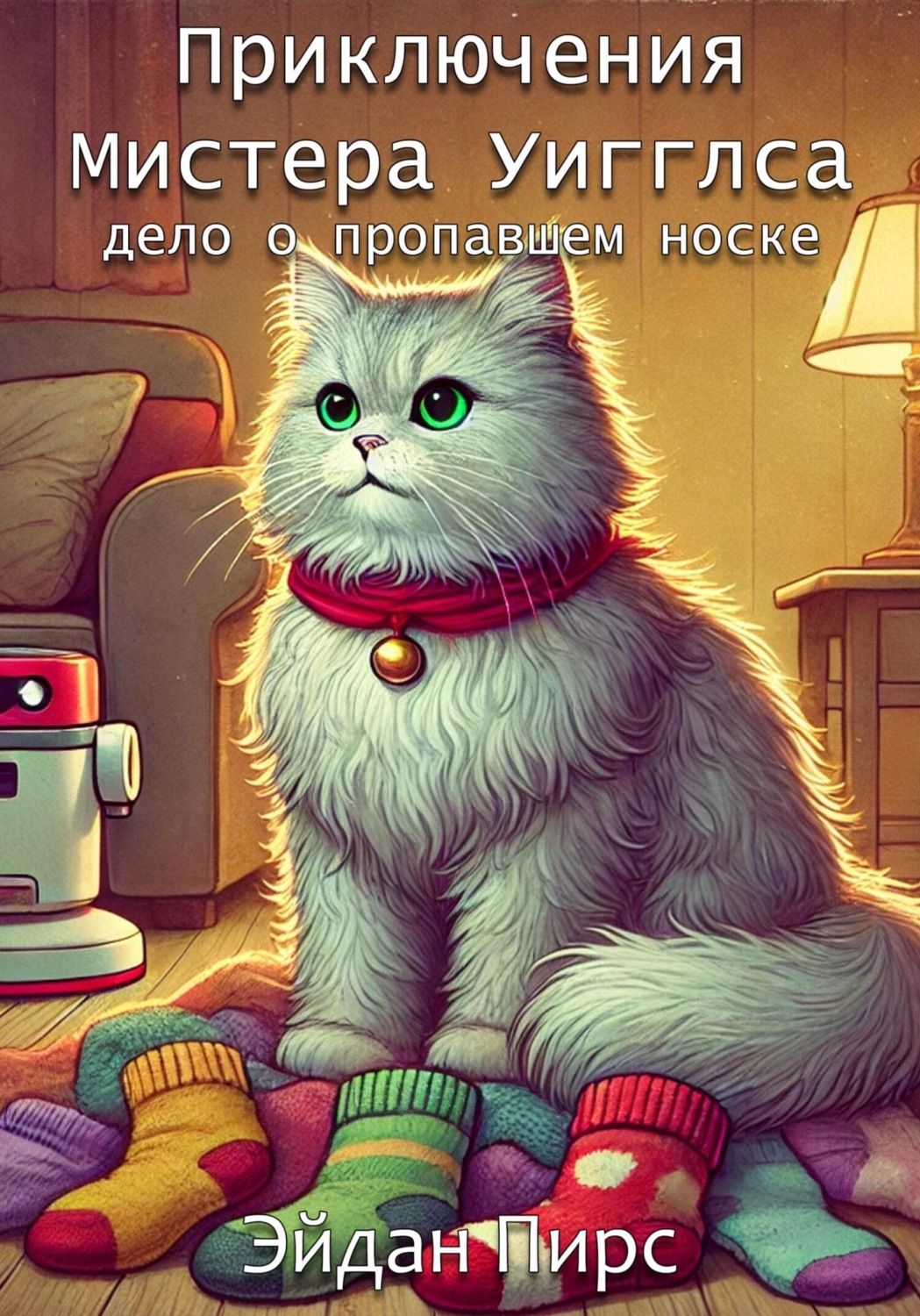 Обложка книги «Приключения Мистера Уигглса. Дело о пропавшем носке»