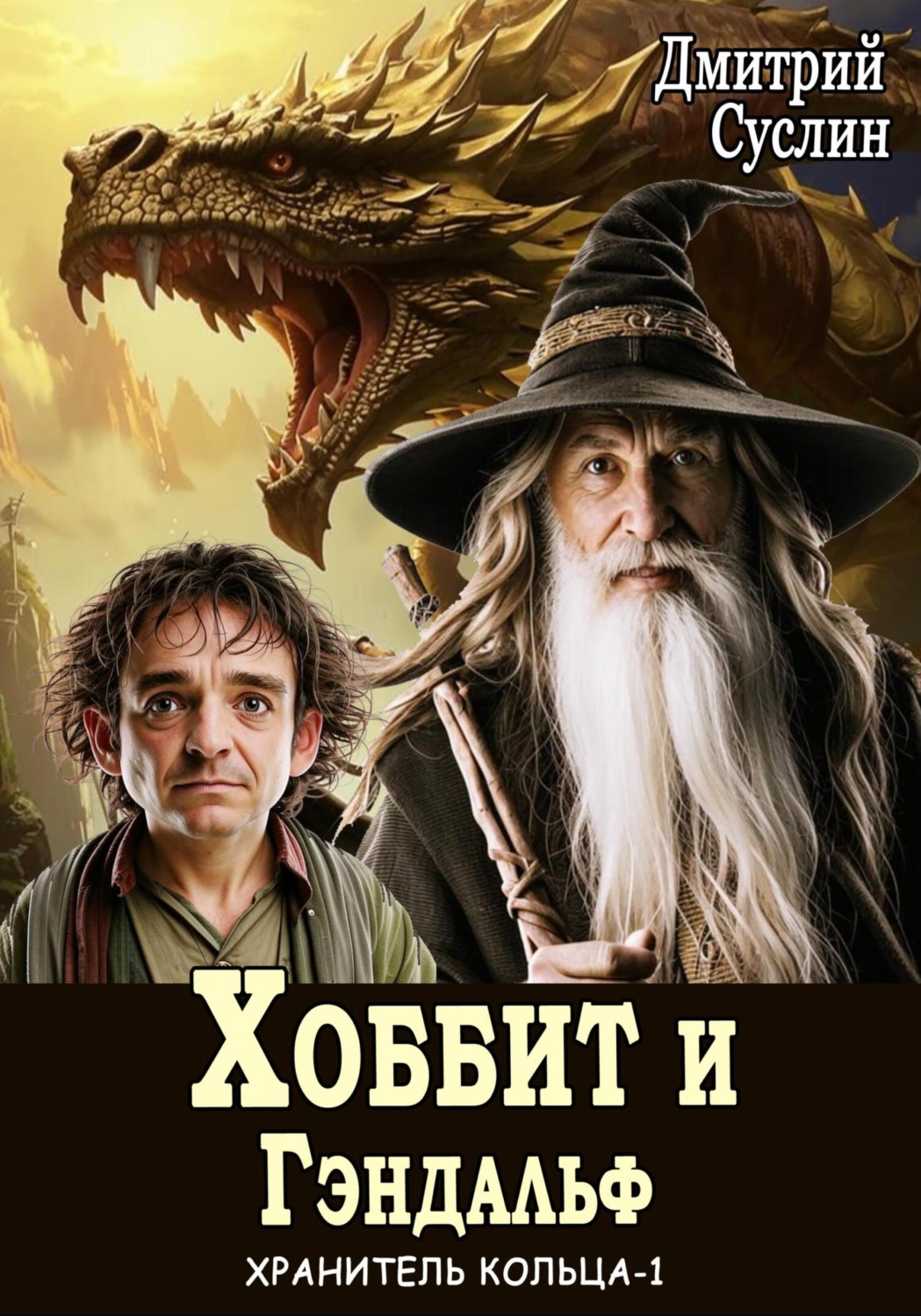 Обложка книги «Хоббит и Гэндальф»