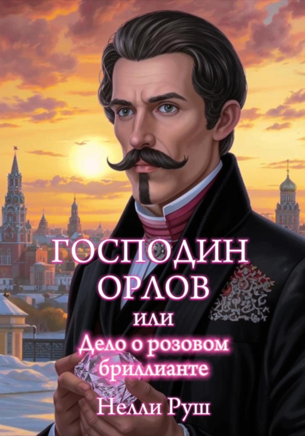 Обложка книги «Господин Орлов, или Дело о розовом бриллианте»