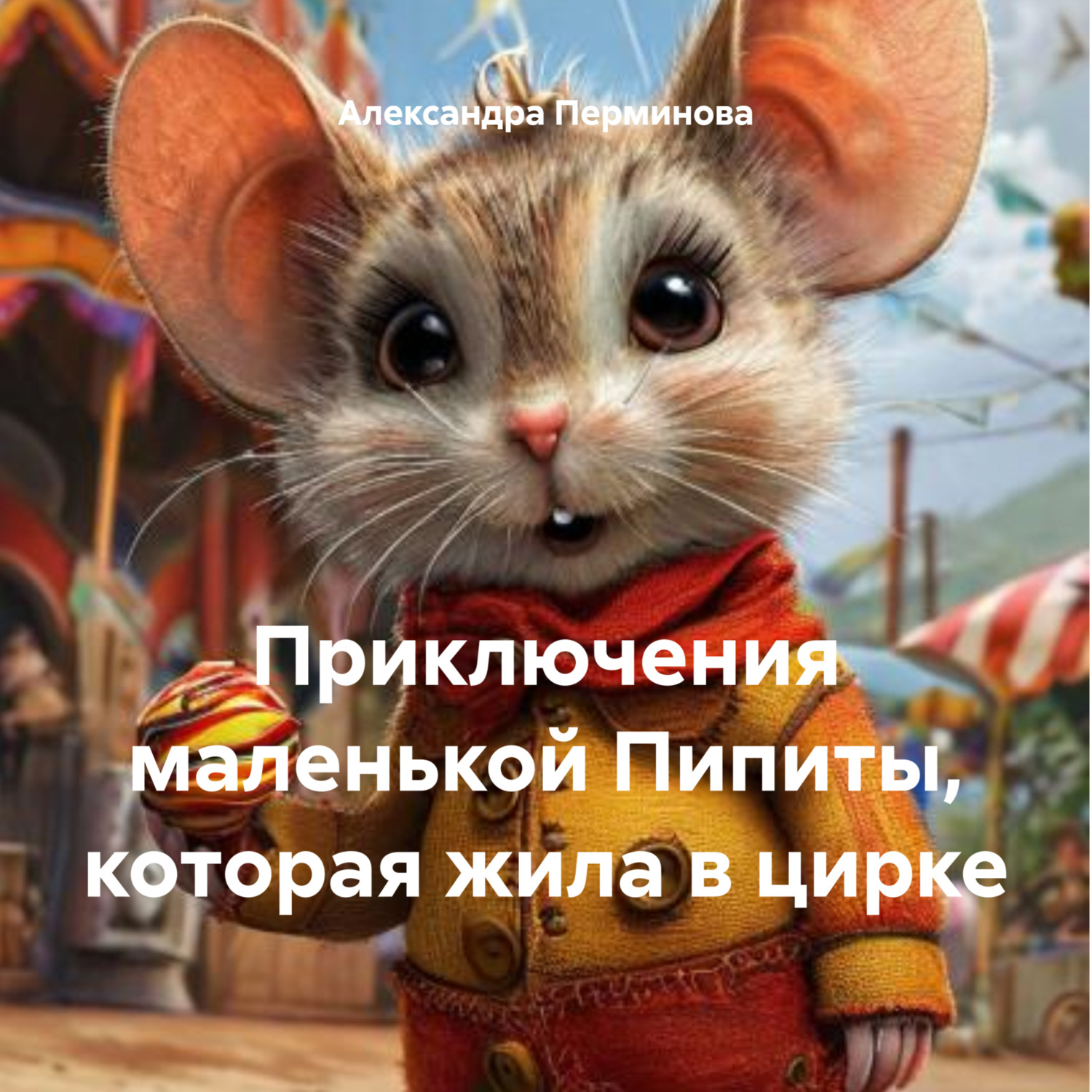 Обложка книги «Приключения маленькой Пипиты, которая жила в цирке»