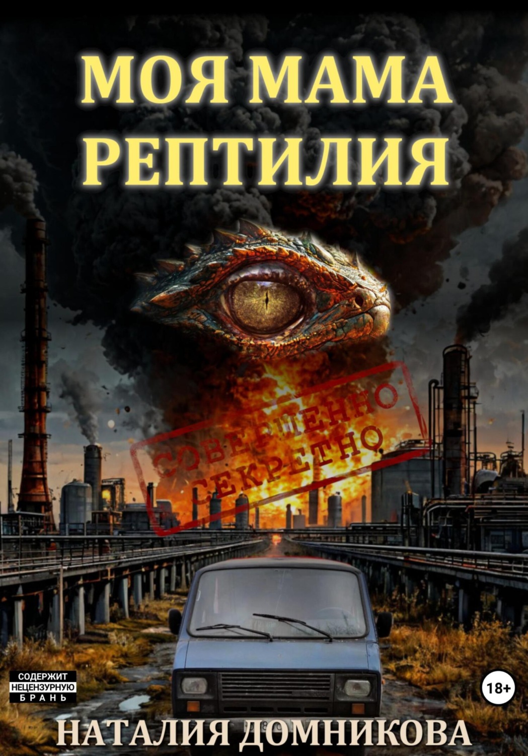 Обложка книги «Моя мама рептилия»