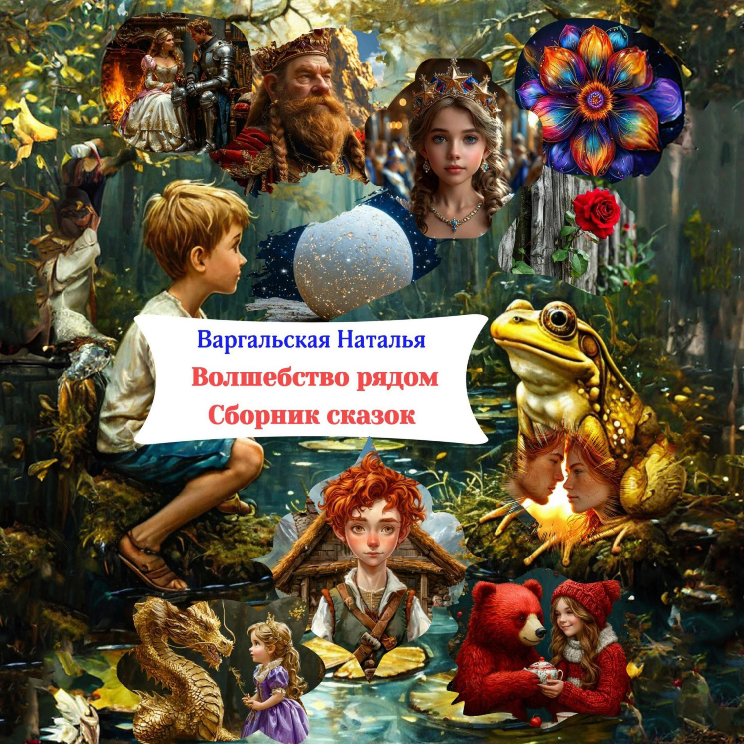 Обложка книги «Волшебство рядом. Сборник сказок»