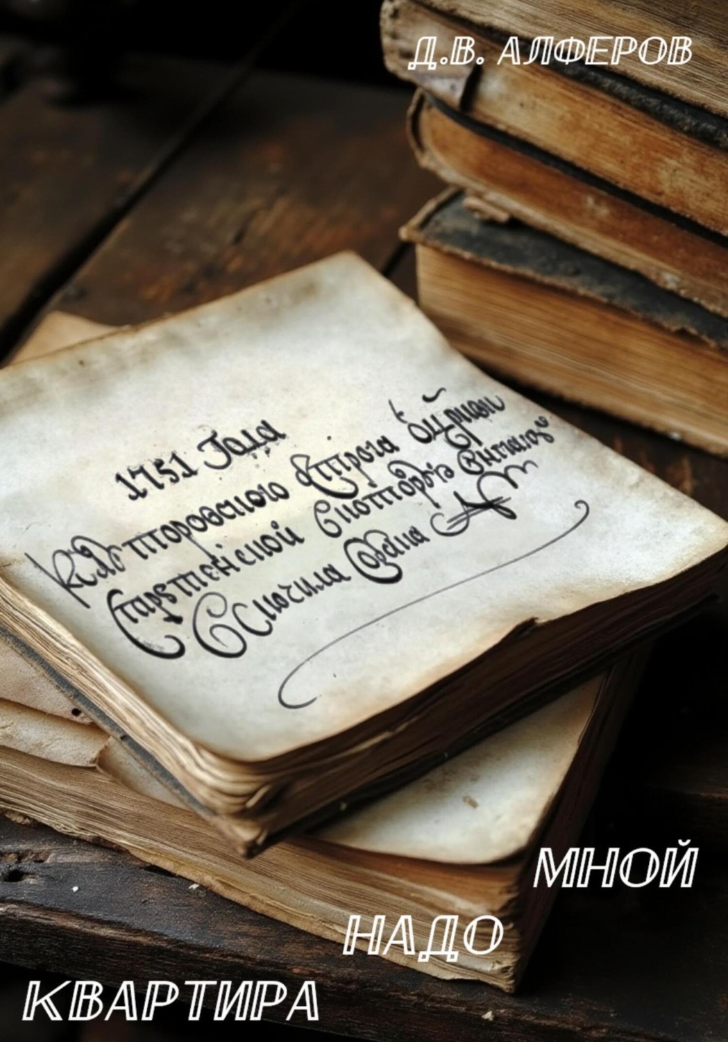 Обложка книги «Квартира надо мной»