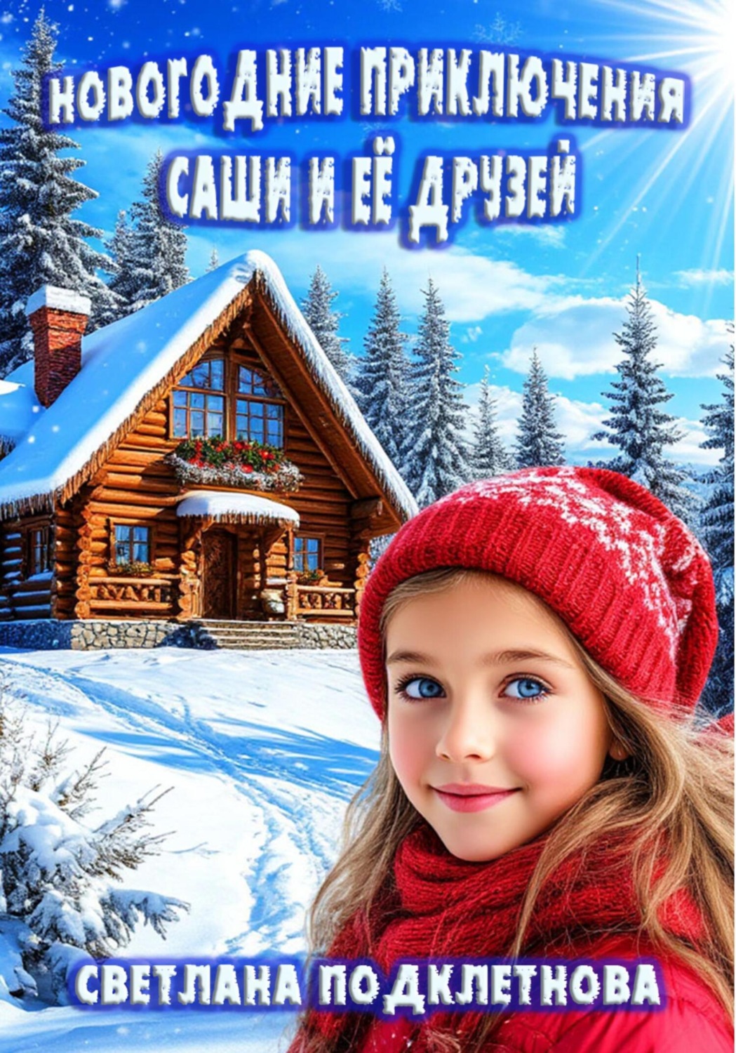 Обложка книги «Новогодние приключения Саши и её друзей»