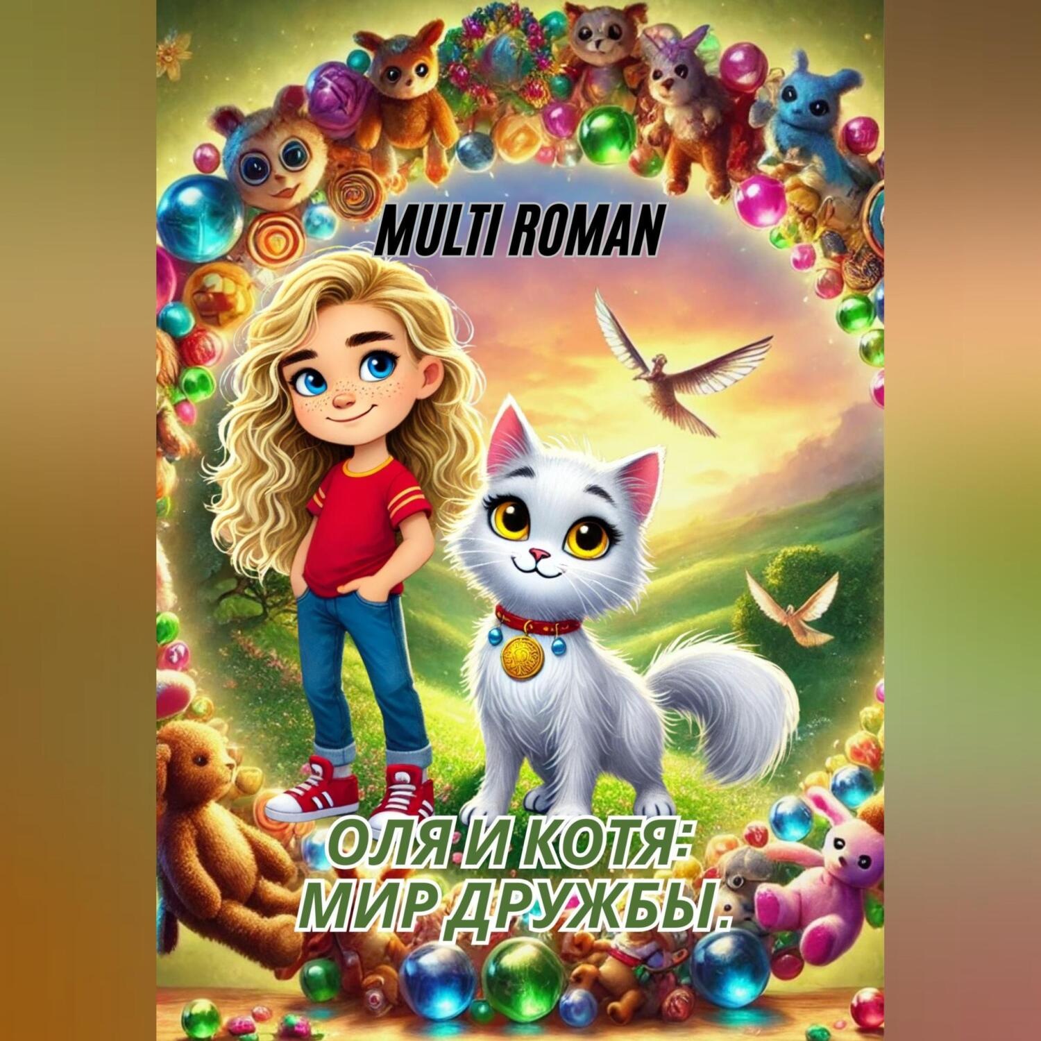 Обложка книги «Оля и Котя: мир дружбы»