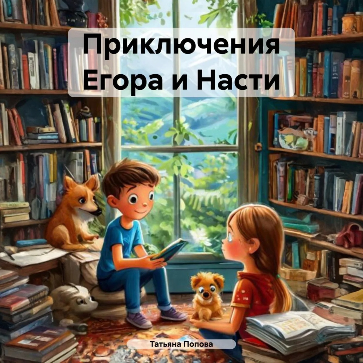 Обложка книги «Приключения Егора и Насти»