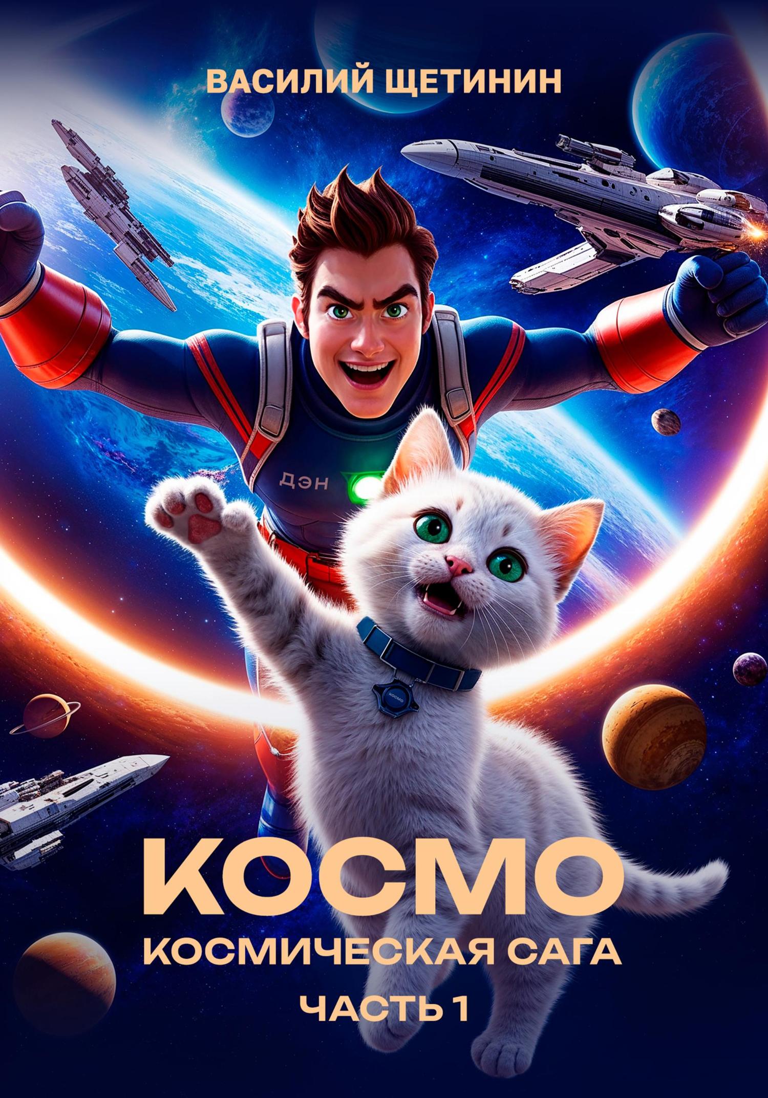 Обложка книги «Космо. Космическая сага»