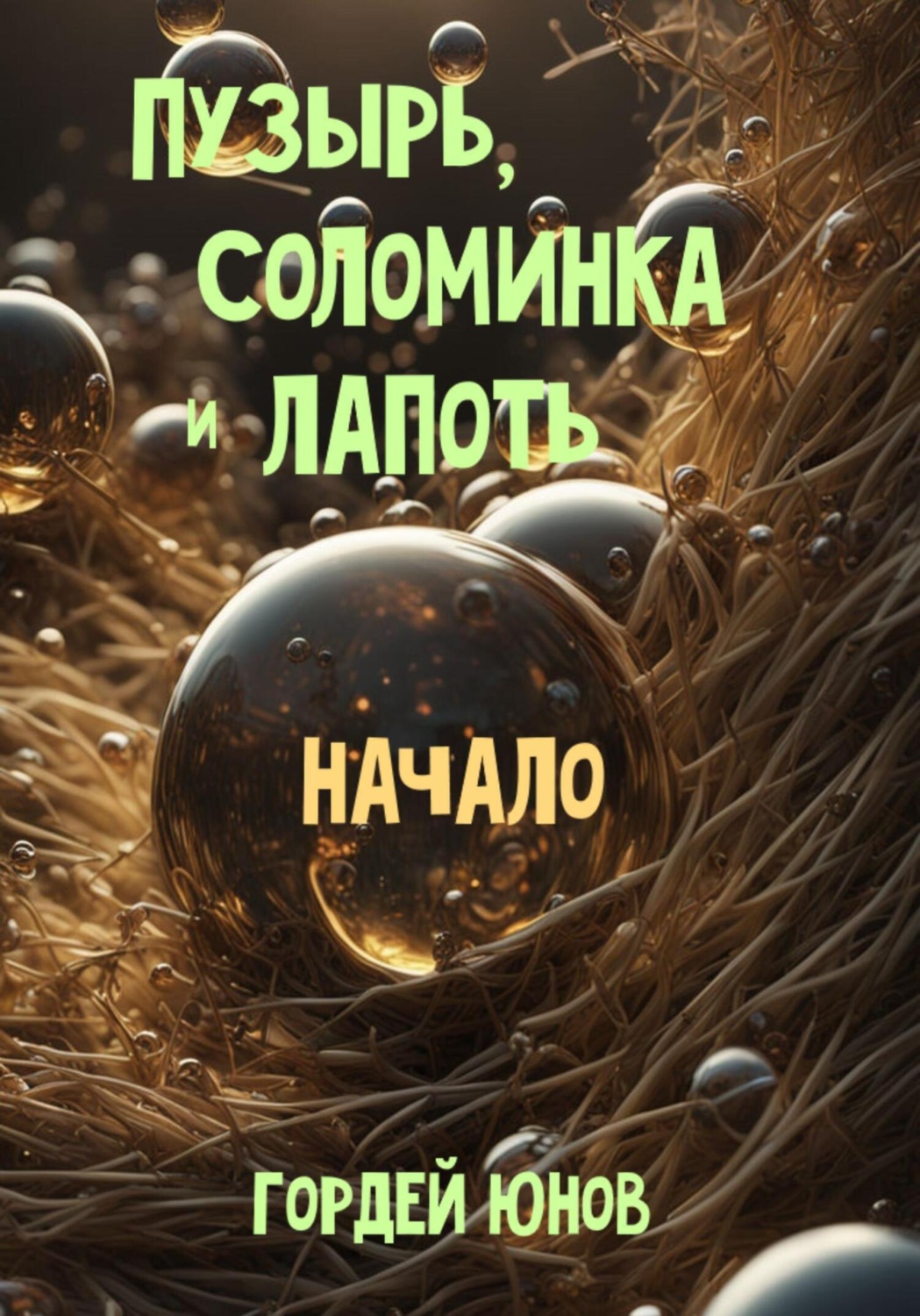 Обложка книги «Пузырь, Соломинка и Лапоть. Начало»