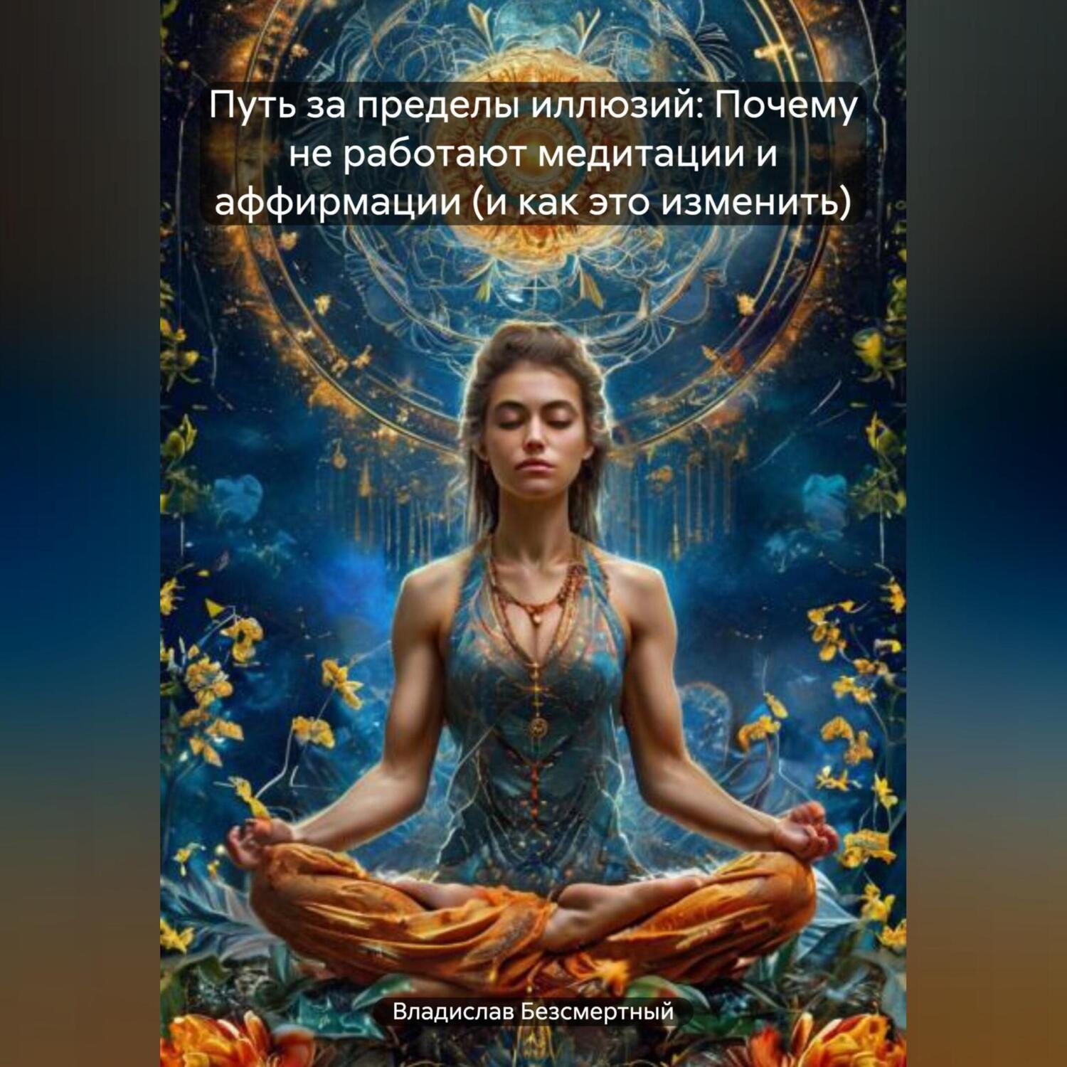 Обложка книги «Путь за пределы иллюзий: Почему не работают медитации и аффирмации (и как это изменить)»