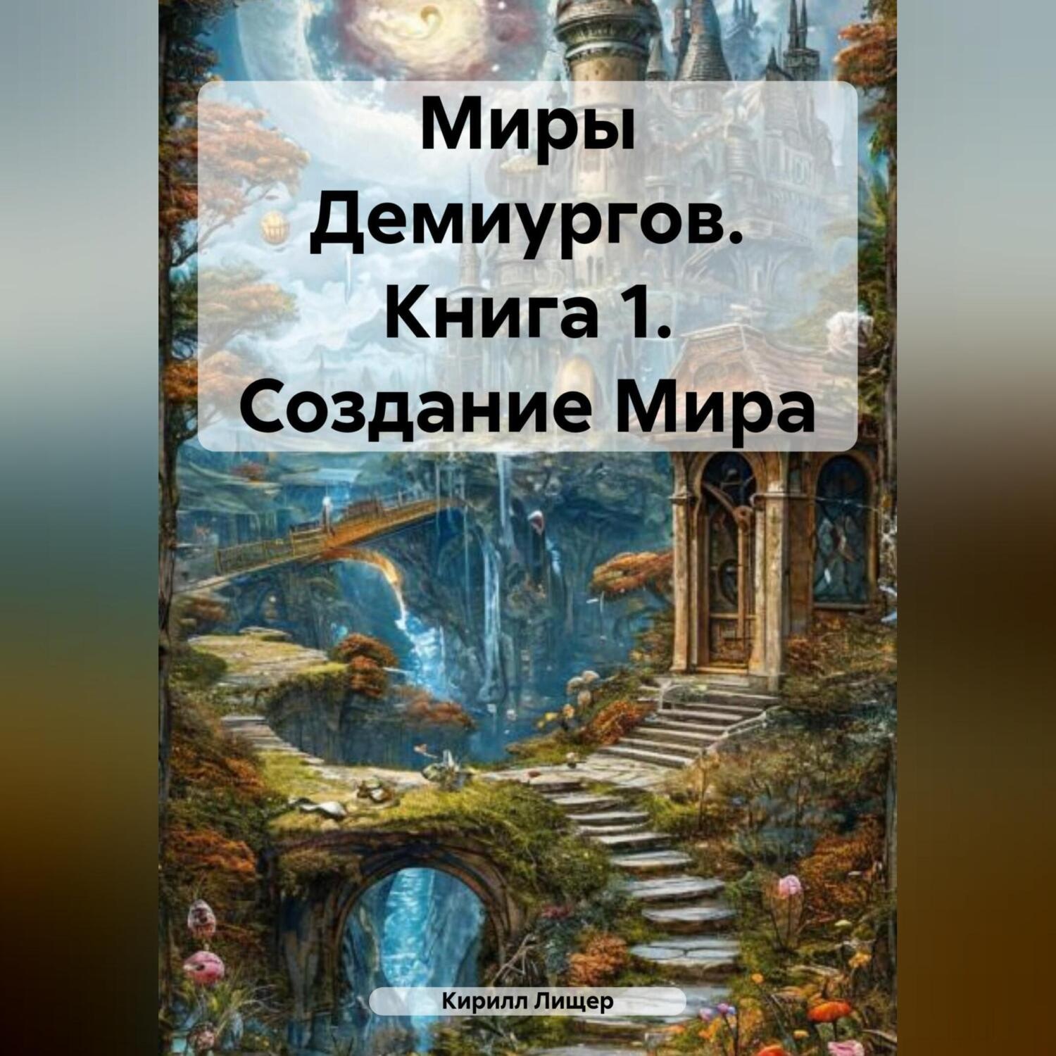 Обложка книги «Миры Демиургов. Книга 1. Создание Мира»