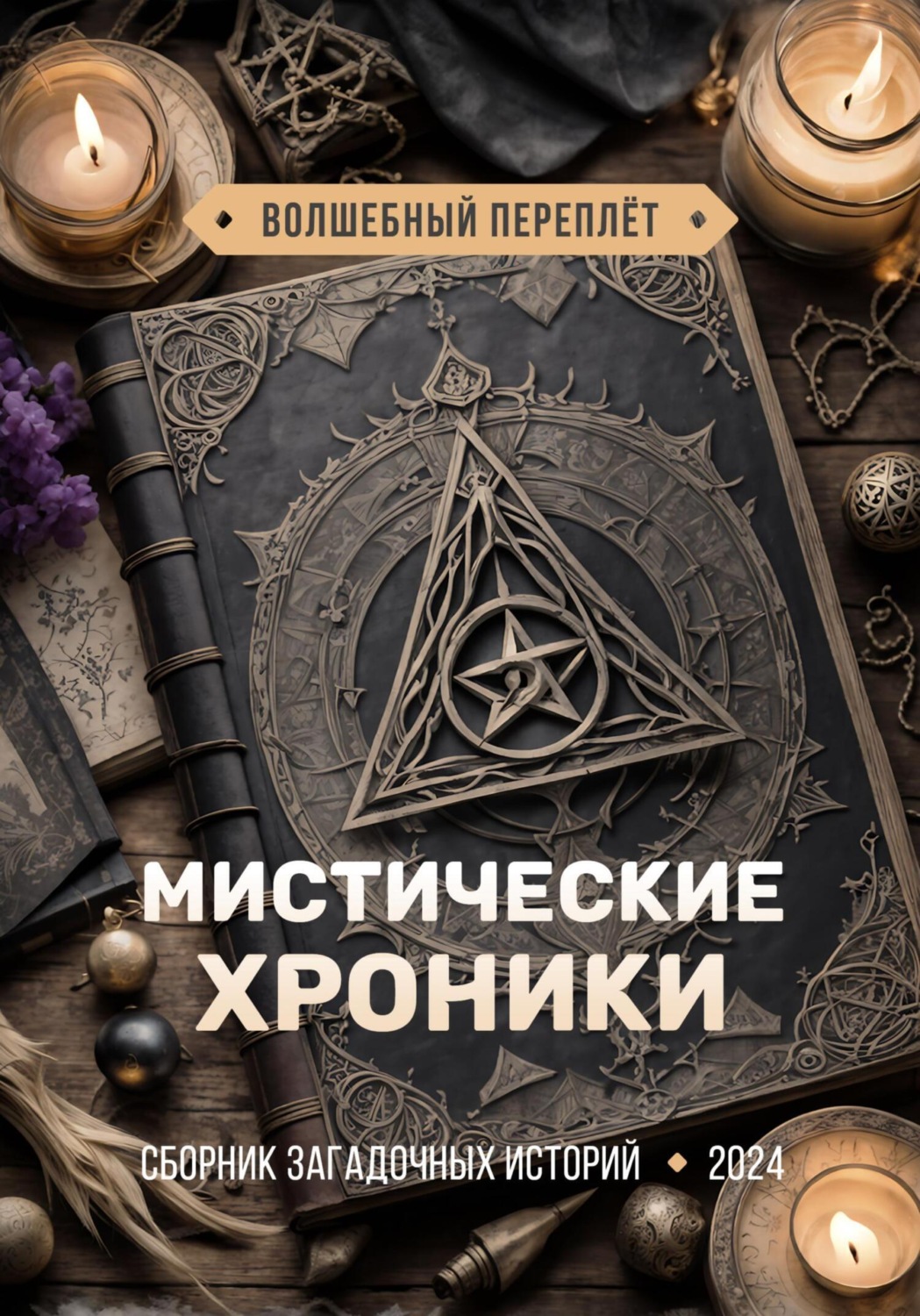 Обложка книги «Мистические хроники. Волшебный переплёт»