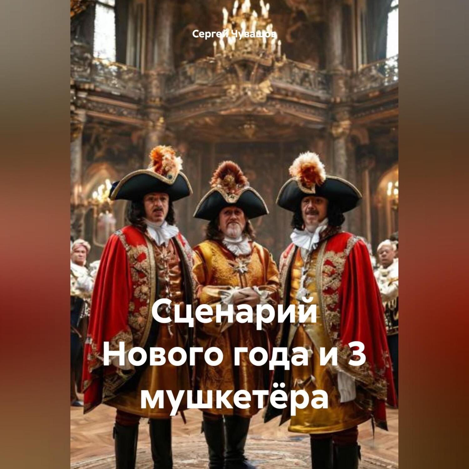 Обложка книги «Сценарий Нового года и 3 мушкетёра»