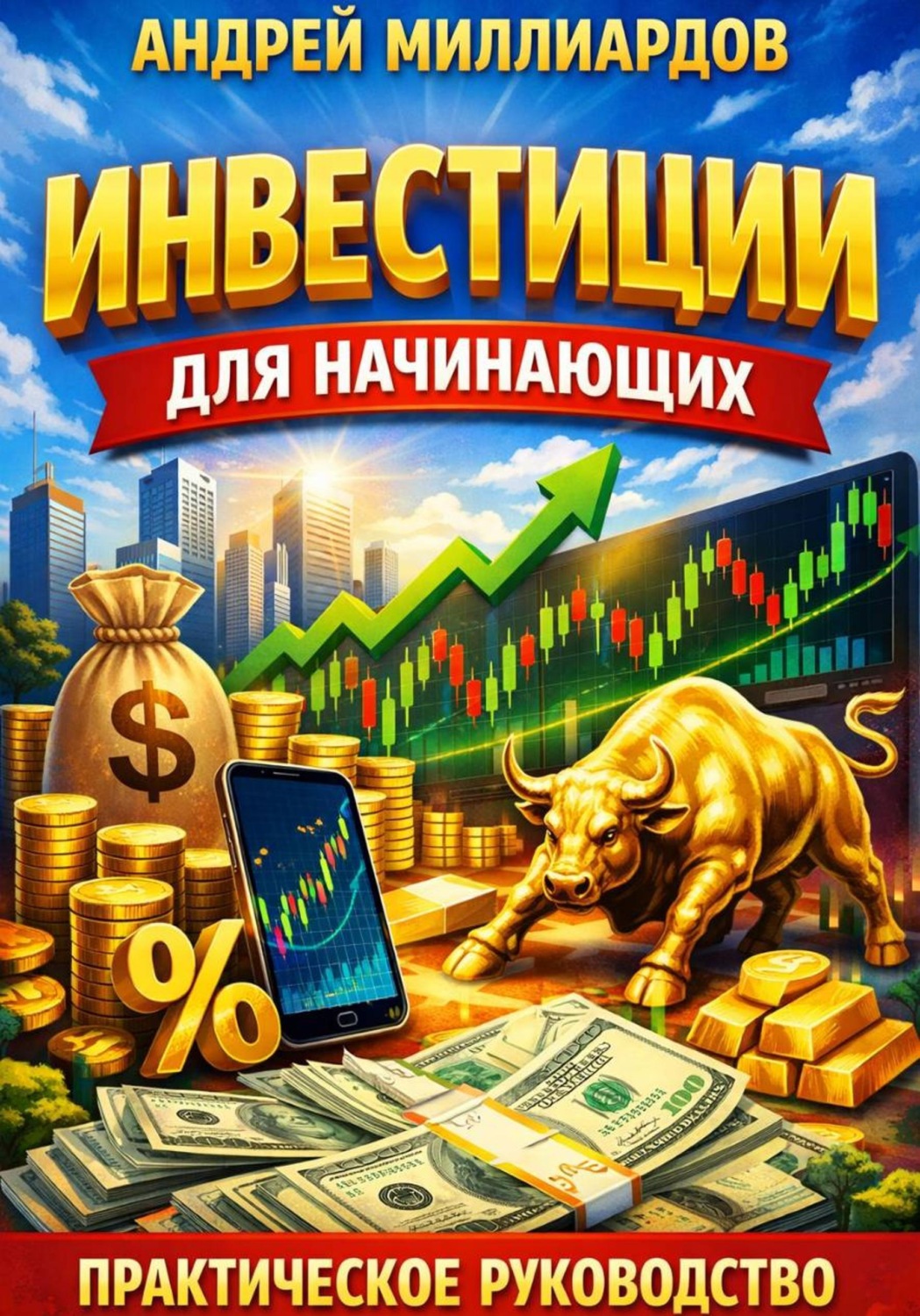 Обложка книги «Инвестиции для начинающих. Практическое руководство»