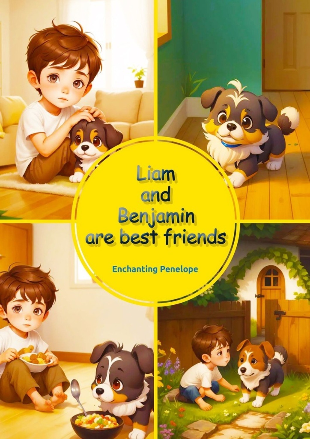 Обложка книги «Liam and Benjamin are best friends»