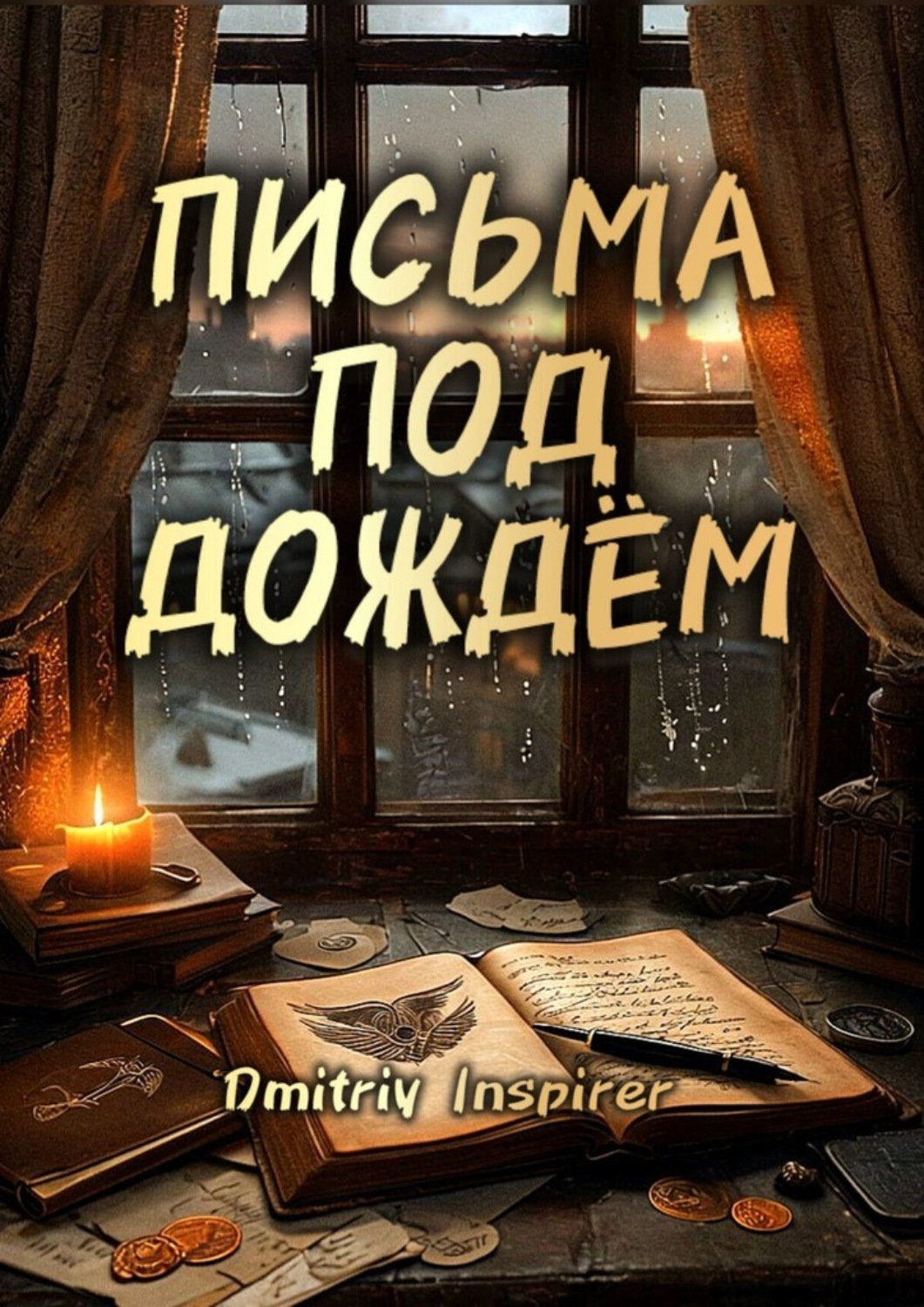 Обложка книги «Письма под дождём»