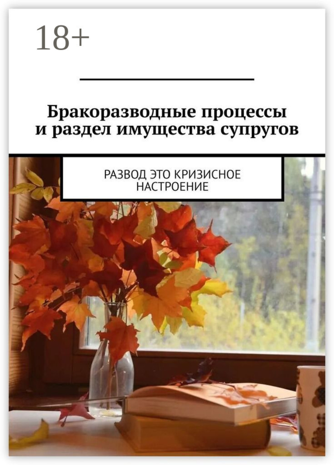 Обложка книги «Бракоразводные процессы и раздел имущества супругов. Развод это кризисное настроение»
