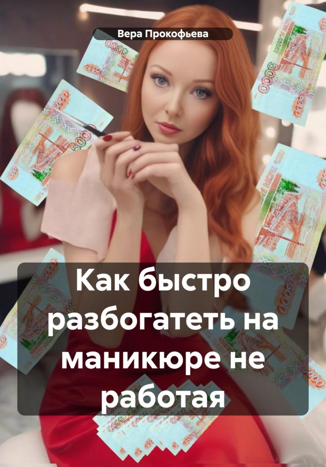 Обложка книги «Как быстро разбогатеть на маникюре не работая»