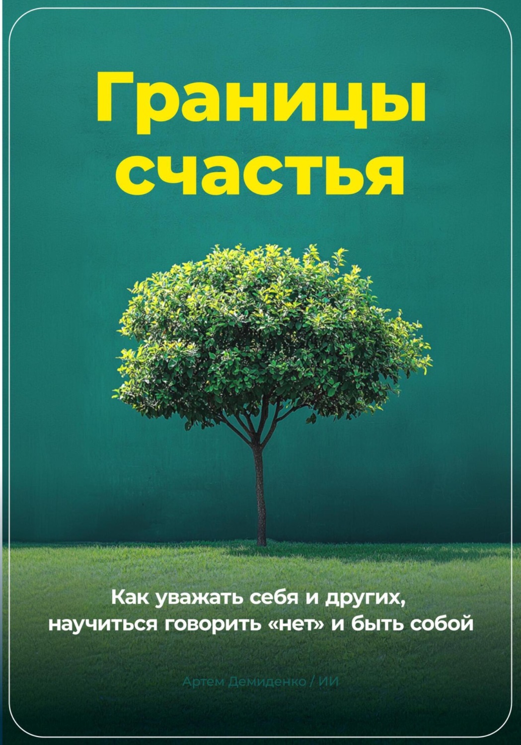 Обложка книги «Границы счастья: Как уважать себя и других, научиться говорить «нет» и быть собой»