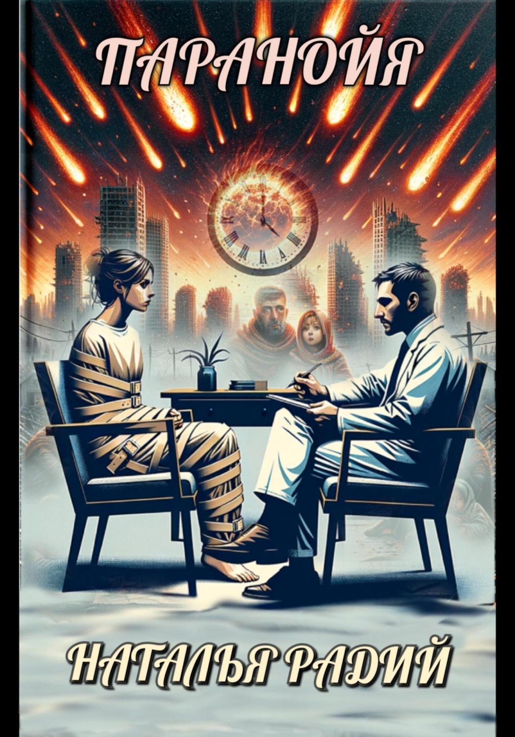 Обложка книги «Паранойя»