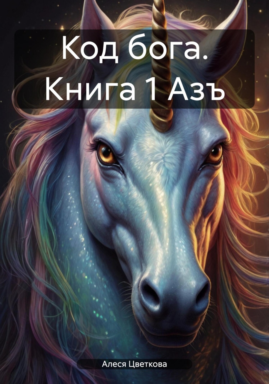 Обложка книги «Код бога. Книга 1 Азъ»