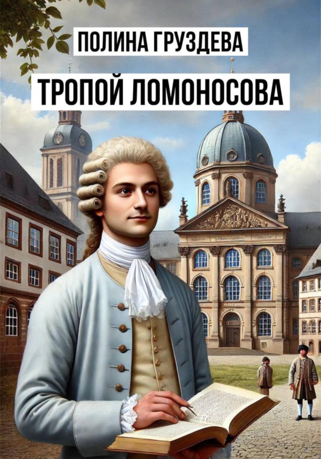 Обложка книги «Тропой Ломоносова»