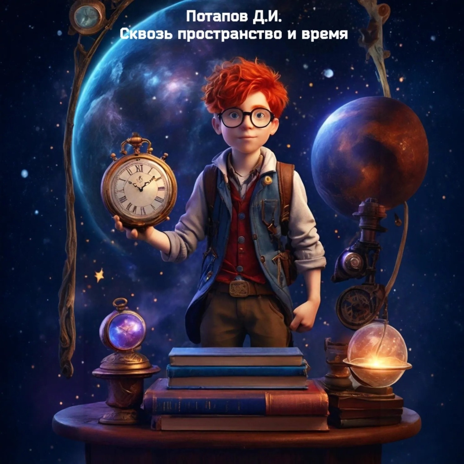 Обложка книги «Сквозь пространство и время»