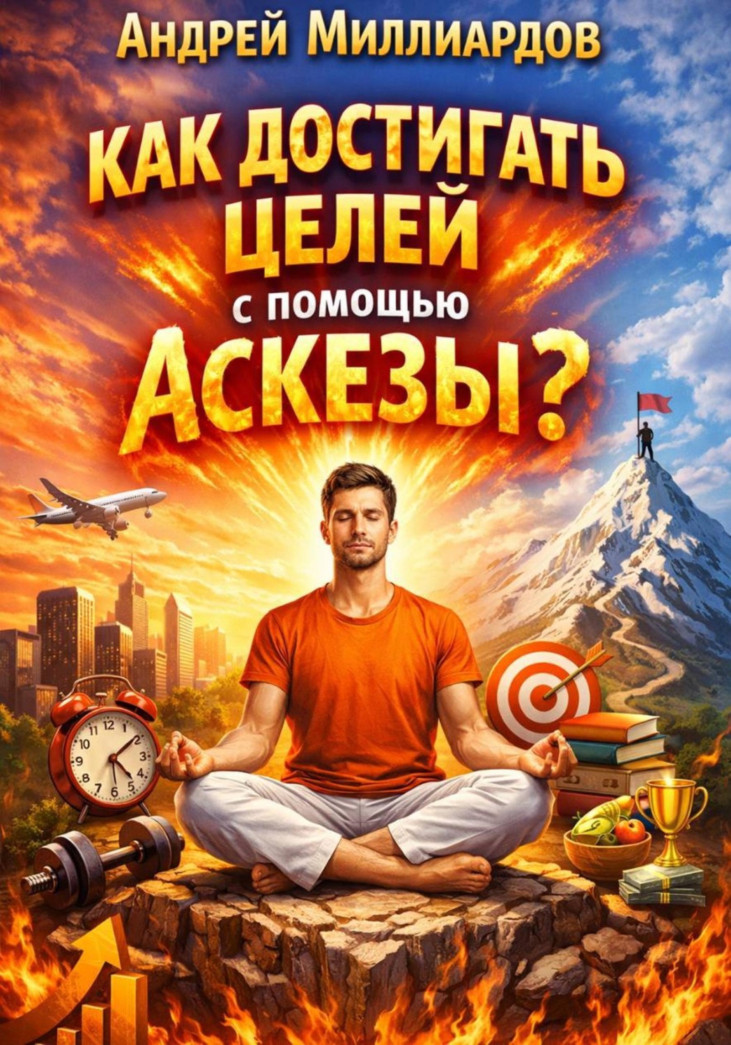 Обложка книги «Как достигать целей с помощью аскезы?»