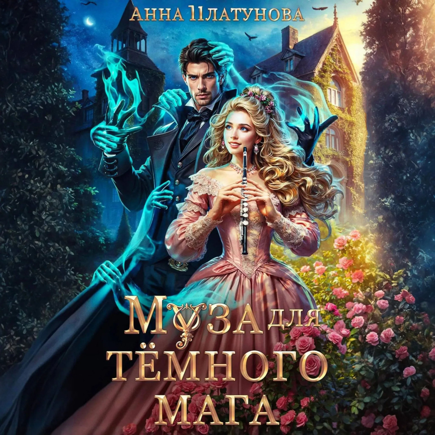Обложка книги «Муза для темного мага»