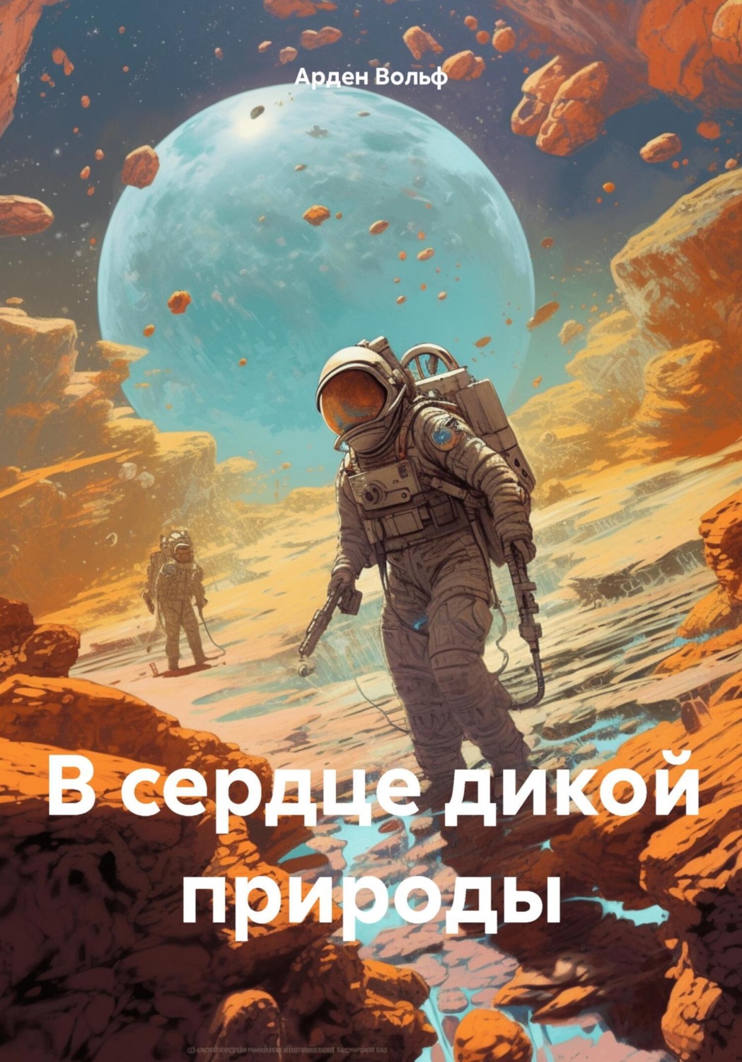 Обложка книги «В сердце дикой природы»
