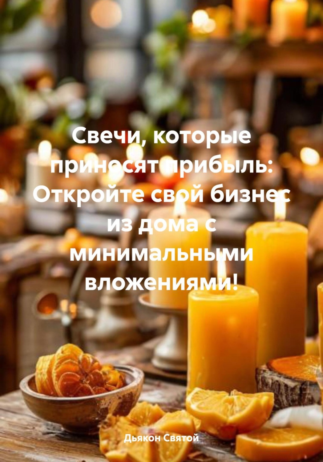 Обложка книги «Свечи, которые приносят прибыль: Откройте свой бизнес из дома с минимальными вложениями!»