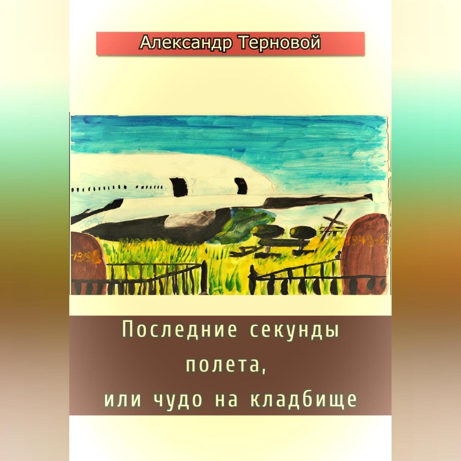 Обложка книги «Последние секунды полета, или чудо на кладбище»