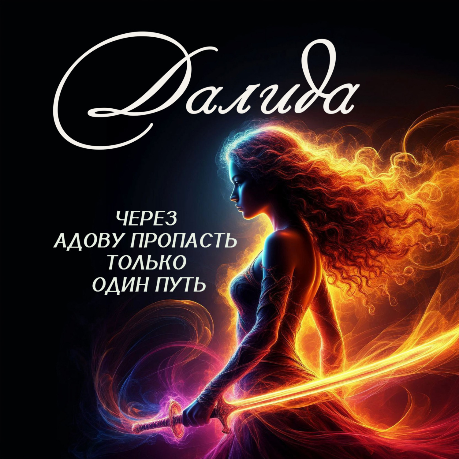 Обложка книги «Далида. Через Адову пропасть только один путь»